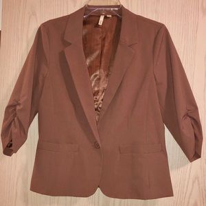 Frenchi Nordstrom Blazer in Dusty Rose